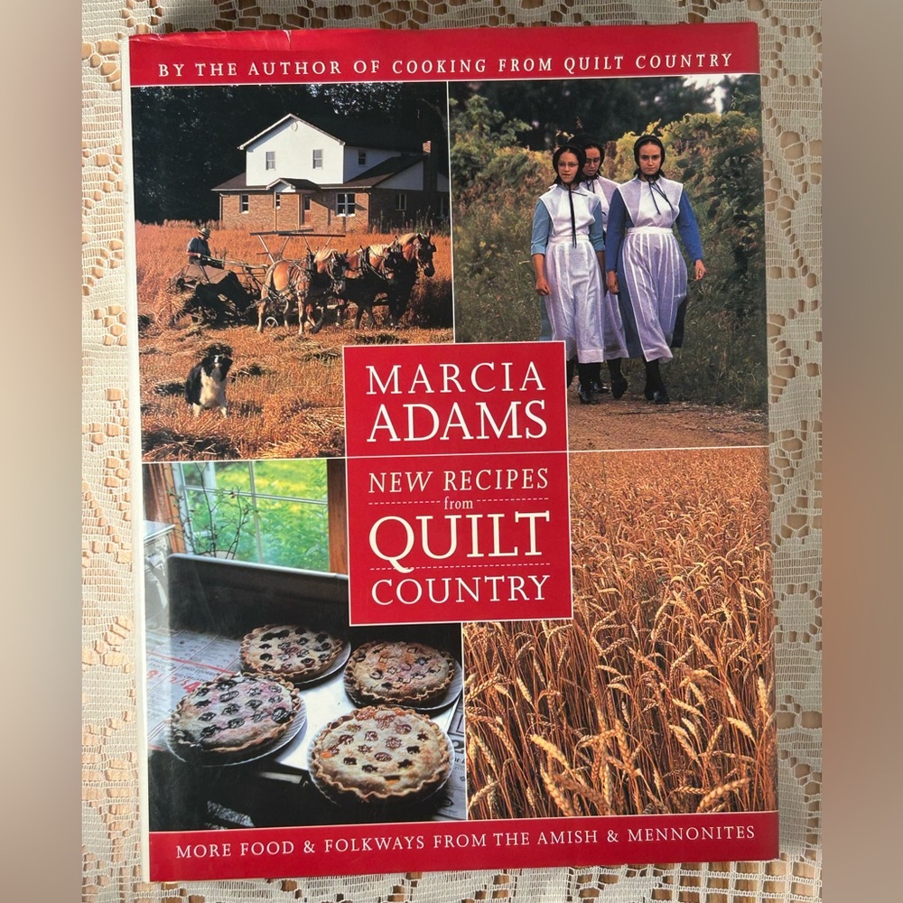 🌻Vintage Marcia Adams New Recipes from Quilt Country Cookbook 💛Amish Recipes